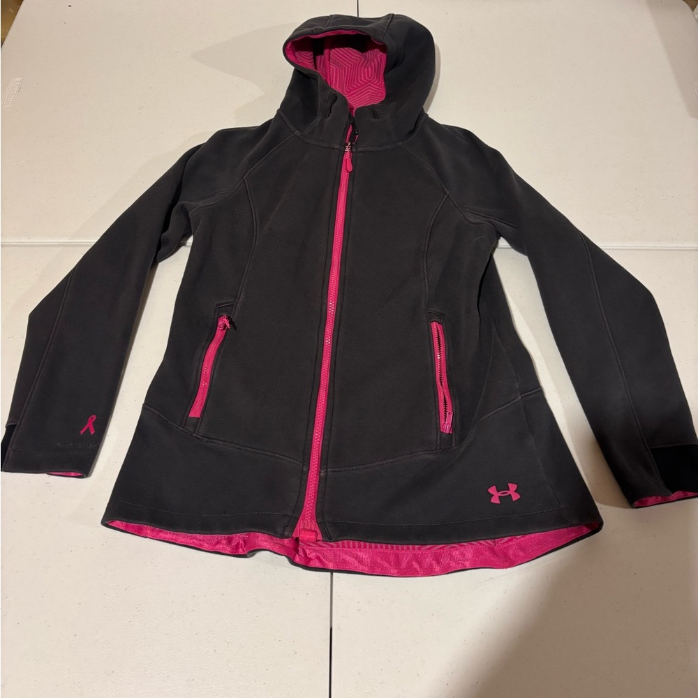 Under Armour Infrared Full Zip Hooded Softshell Jacket Women’s Size S